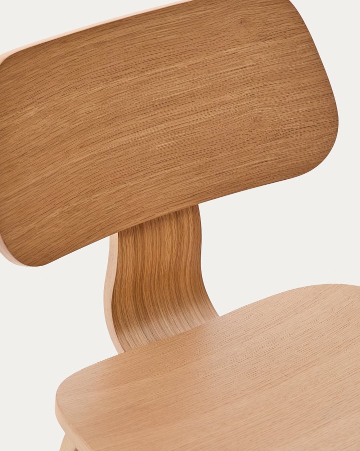 KAVE HOME Gena spisestuestol - naturlig eikefiner