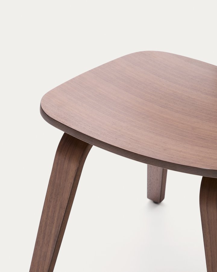 KAVE HOME Gena spisestuestol - brun valnttfiner