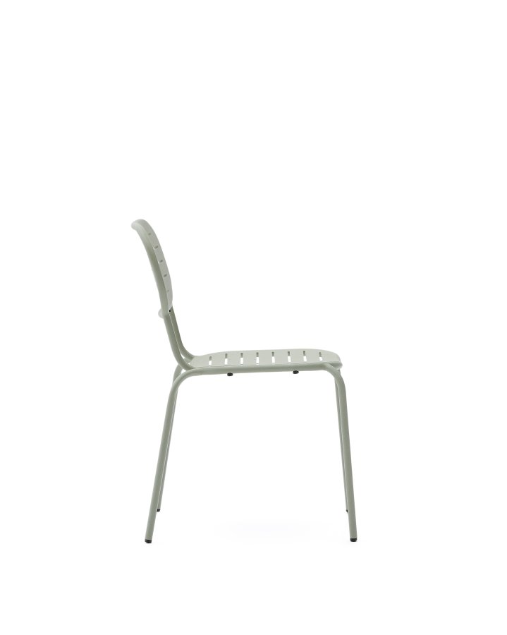 KAVE HOME Brai stabelbar utestol i turkis galvanisert stl