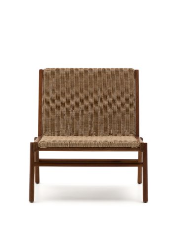 KAVE HOME Itani lenestol i FSC 100 % heltre akasie og syntetisk rotting