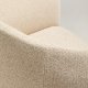 KAVE HOME Bosca l�nestol, m. arml�n - beige chenille stof