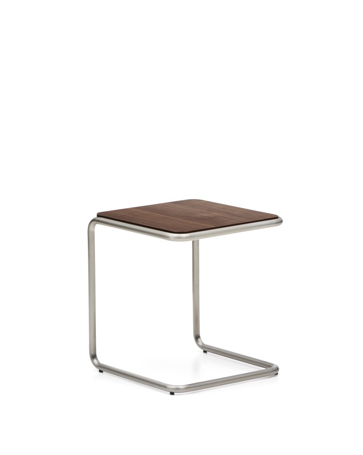 KAVE HOME Tarsel sidebord, rektangul�r - valn�ddefiner og b�rstet rustfrit st�l (42x47)