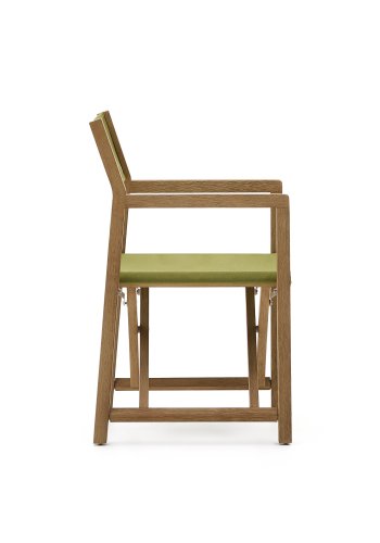KAVE HOME Vilara grnn utendrs klappstol laget av FSC 100 % heltre akasie