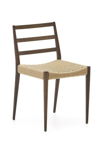 KAVE HOME Analy spisestuestol - eik i tau- og valnttfinish