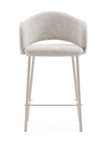 KAVE HOME Maina krakk i tykk beige chenille og stlben i beige utfrelse, FSC Mix Credit, 65 c