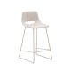 KAVE HOME Zahara beige krakk med stl i beige utfrelse, hyde 65 cm