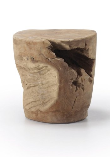 KAVE HOME Tropicana sidebord i solid teak,  35 cm