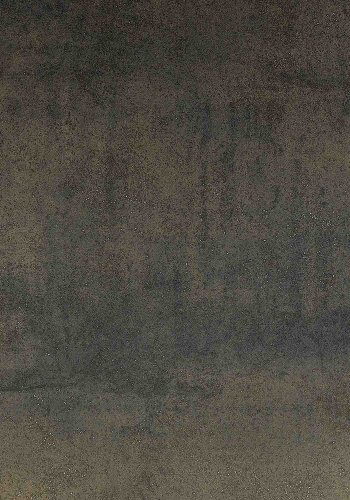 KAVE HOME Arya spisebord - jernmose keramikk og svart stl (200x100)