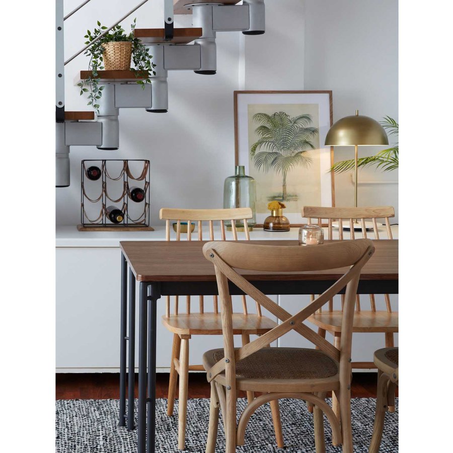 KAVE HOME Silea spisestuestol - naturrotting og alm