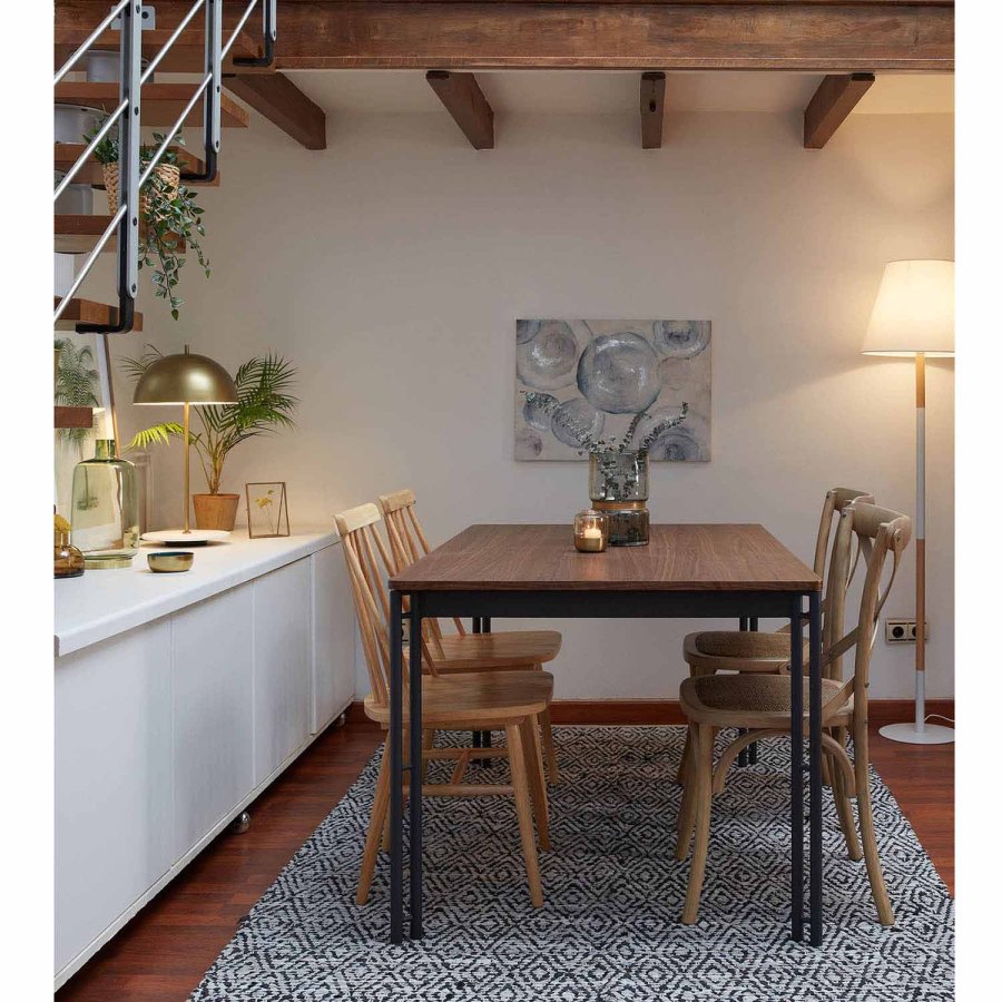 KAVE HOME Silea spisestuestol - naturrotting og alm