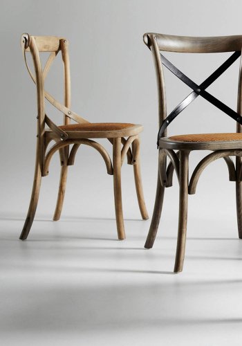 KAVE HOME Silea spisestuestol - naturrotting og alm