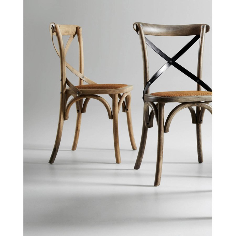 KAVE HOME Silea spisestuestol - naturrotting og alm