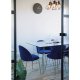 KAVE HOME Burano spisebord - klart glass (180x90)