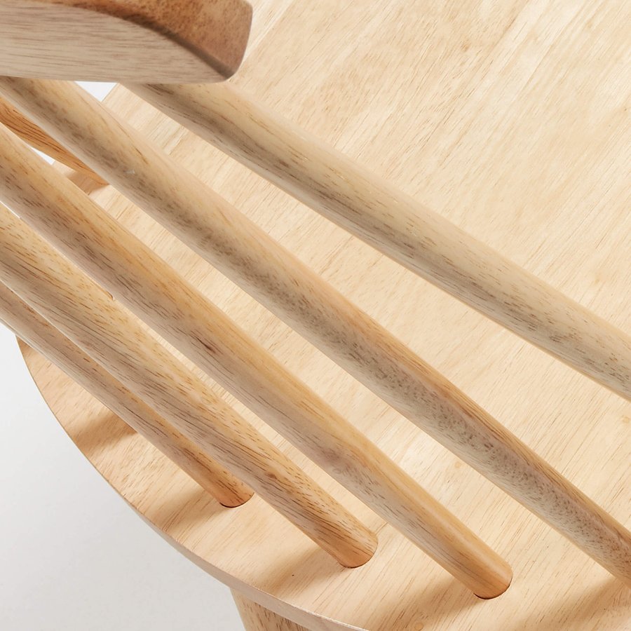 KAVE HOME Kristie spisestol - naturgummitre 