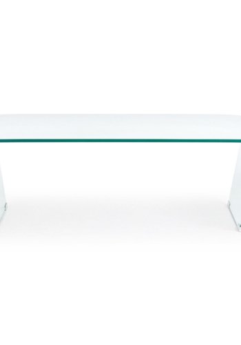 KAVE HOME Burano salongbord, rektangulrt - klart glass (120x60)