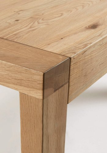 KAVE HOME Vivy spisebord - eikefiner, med tilleggsplate (180(230)x90) 