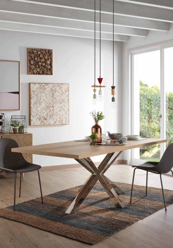 KAVE HOME Quinby spisestol - grafittgr plast og metall