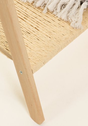 KAVE HOME Natane klesstang i eik og rotting, 95 x 152 cm