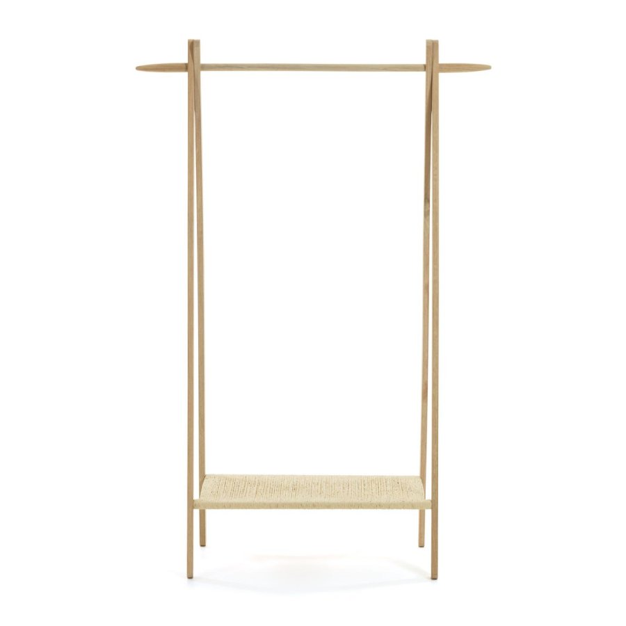 KAVE HOME Natane klesstang i eik og rotting, 95 x 152 cm