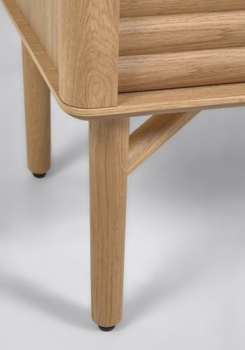 KAVE HOME Lenon skjenk m. 3 drer og 3 skuffer - naturlig eik (200x45)