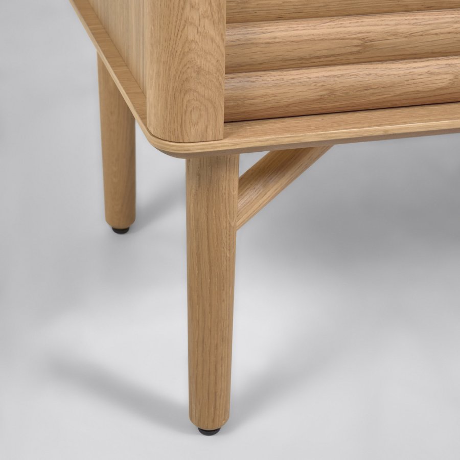 KAVE HOME Lenon skjenk m. 3 drer og 3 skuffer - naturlig eik (200x45)