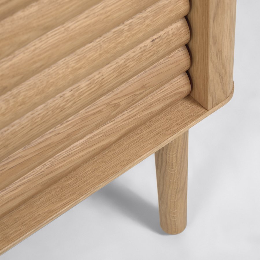 KAVE HOME Lenon skjenk m. 2 drer og 3 skuffer - naturlig eik (152x45)