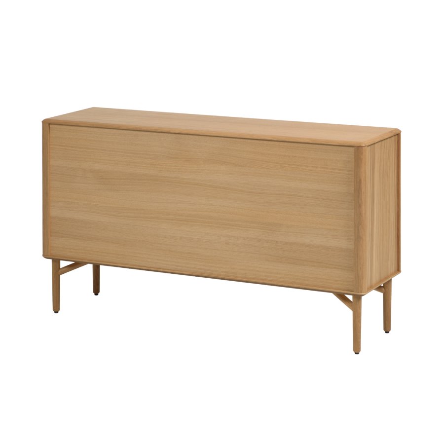 KAVE HOME Lenon skjenk m. 2 drer og 3 skuffer - naturlig eik (152x45)