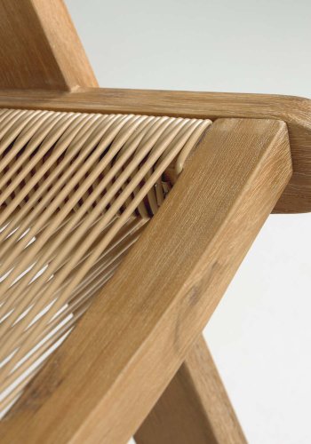 KAVE HOME Geralda lenestol - naturlig akasietre