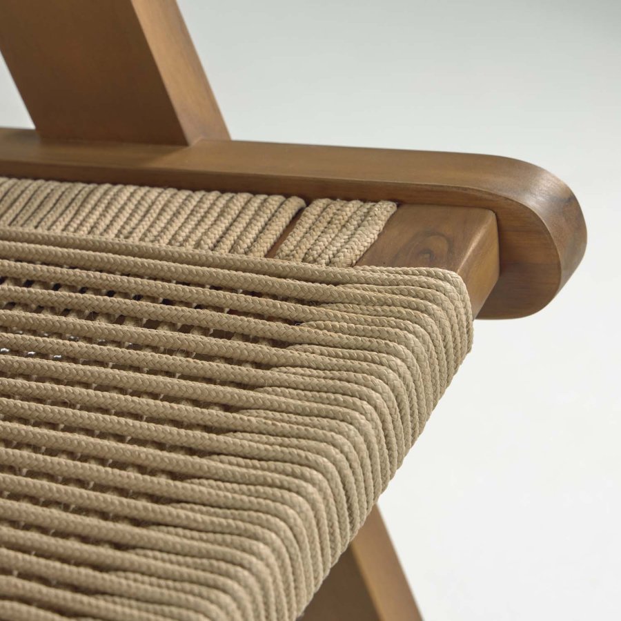 KAVE HOME Geralda lenestol - mrkt akasietre 