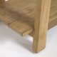 KAVE HOME Safara solid resirkulert teak fotskammel 50 x 32 cm