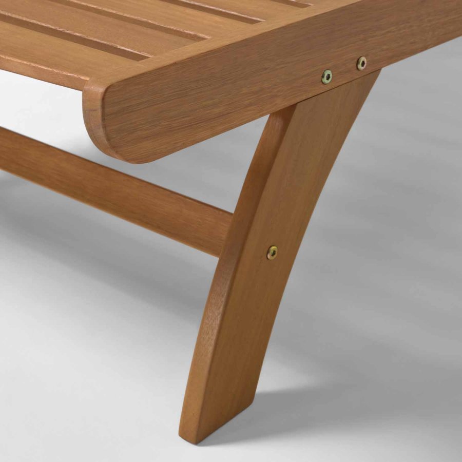 KAVE HOME Beila fluktstol - naturlig eukalyptustre