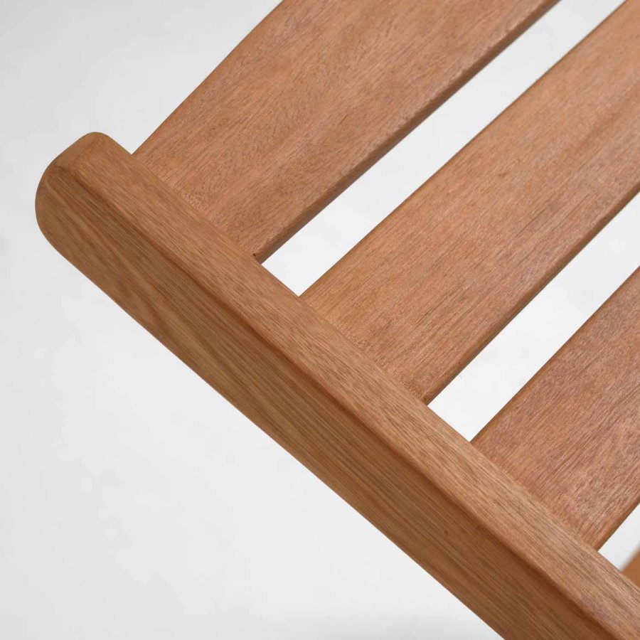 KAVE HOME Beila fluktstol - naturlig eukalyptustre