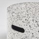 KAVE HOME Jenell hagebord - hvit terrazzo (35)