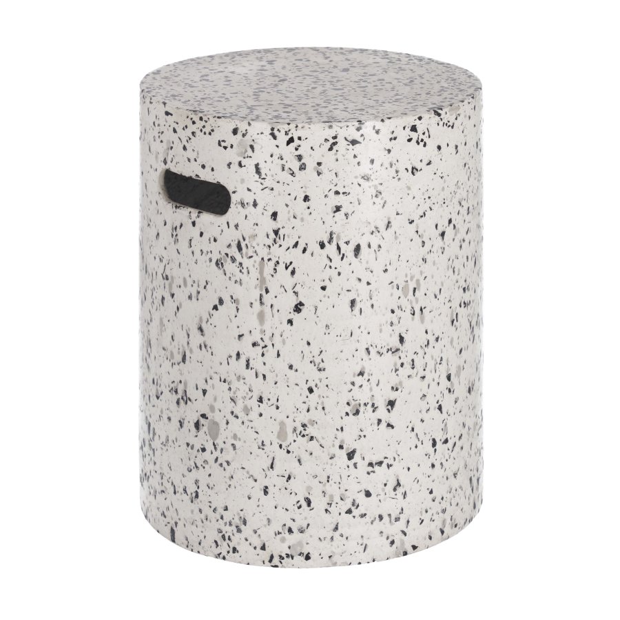 KAVE HOME Jenell hagebord - hvit terrazzo (35)