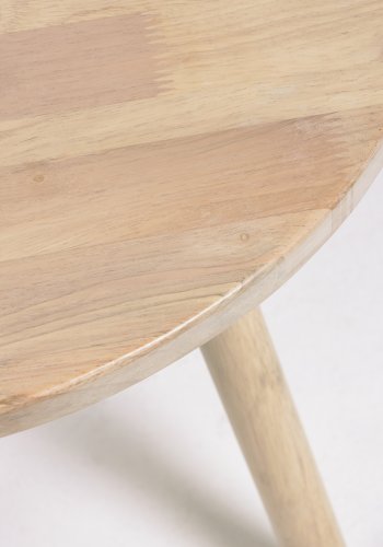 KAVE HOME Dilcia barnbord, runt - naturgummitr (55)