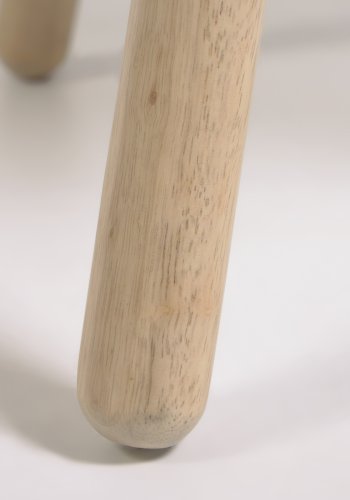 KAVE HOME Dilcia barnbord, runt - naturgummitr (55)