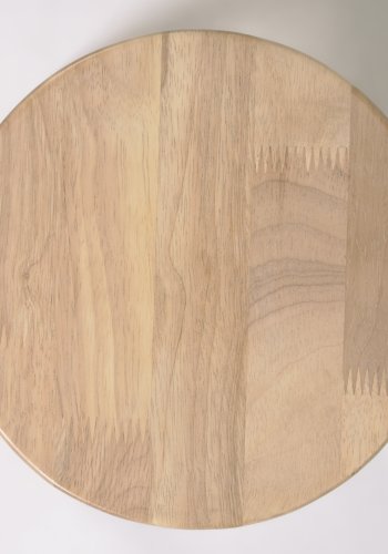 KAVE HOME Dilcia barnekrakk, rund - naturlig gummitre (H:31)