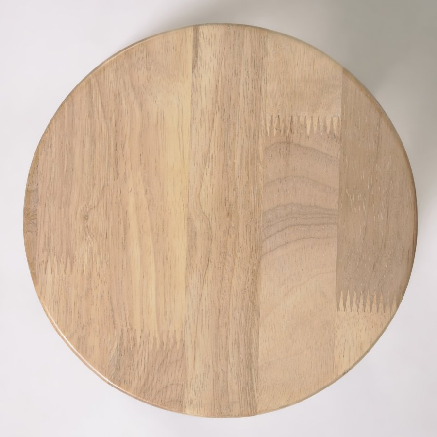 KAVE HOME Dilcia barnekrakk, rund - naturlig gummitre (H:31)