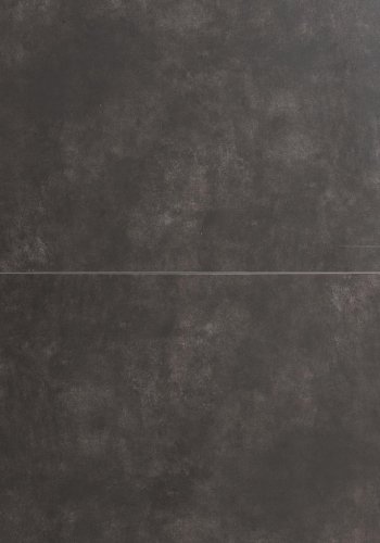 KAVE HOME Atminda spisebord, med uttrekk - glass og grtt porselen og sort stl (160(210)x90)