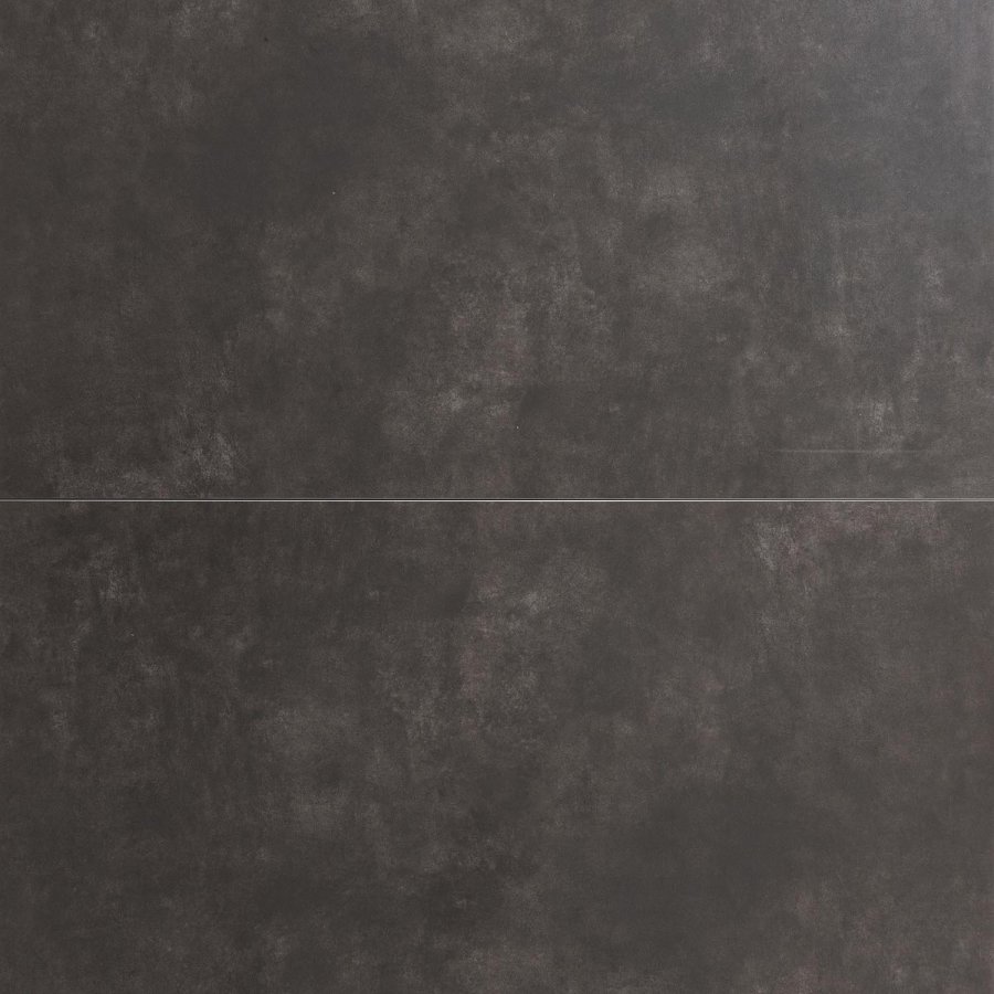 KAVE HOME Atminda spisebord, med uttrekk - glass og grtt porselen og sort stl (160(210)x90)