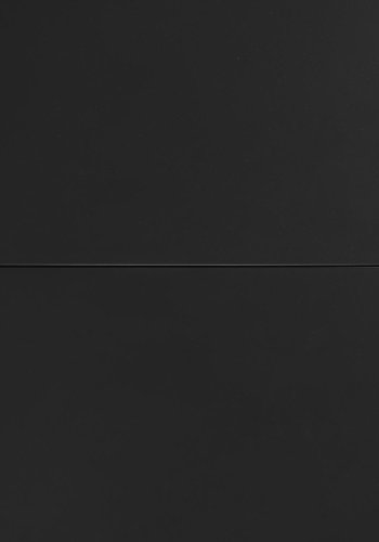 KAVE HOME Theone spisebord, med butterfly bordplate - klart glass og sort stl (160(210)x90)