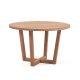 KAVE HOME Nahla spisebord, rundt - naturlig akasietre (120)