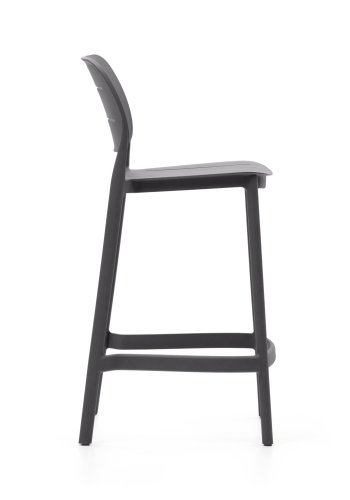 KAVE HOME Morella utendrs barkrakk, med rygg og fotsttte - gr plast