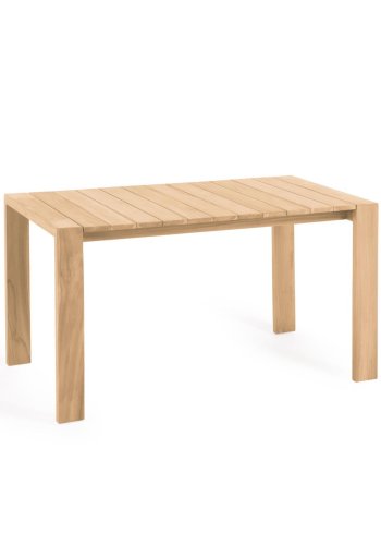 KAVE HOME Victoire hagebord, rektangulrt - naturlig teak (160x90)