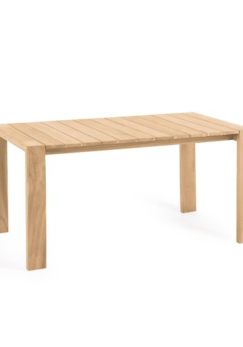 KAVE HOME Victoire hagebord, rektangulrt - naturlig teak (200x100)