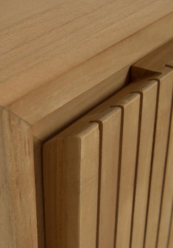 KAVE HOME Taciana baderomsskap, m. 1 dr - naturlig teak (60x40)