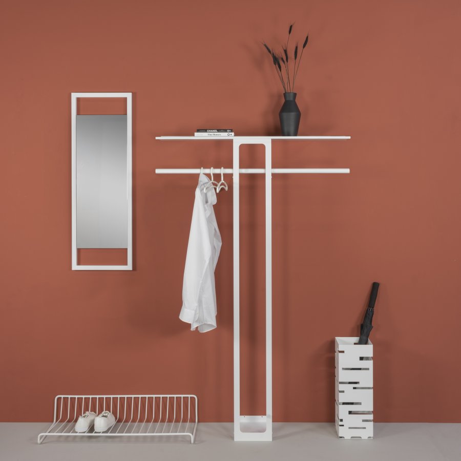 SPINDER DESIGN Ando klesstativ, stor - hvitt stl (B:100)