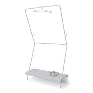 SPINDER DESIGN James tjstativ, m. hylde - hvid stl (B:91,5)