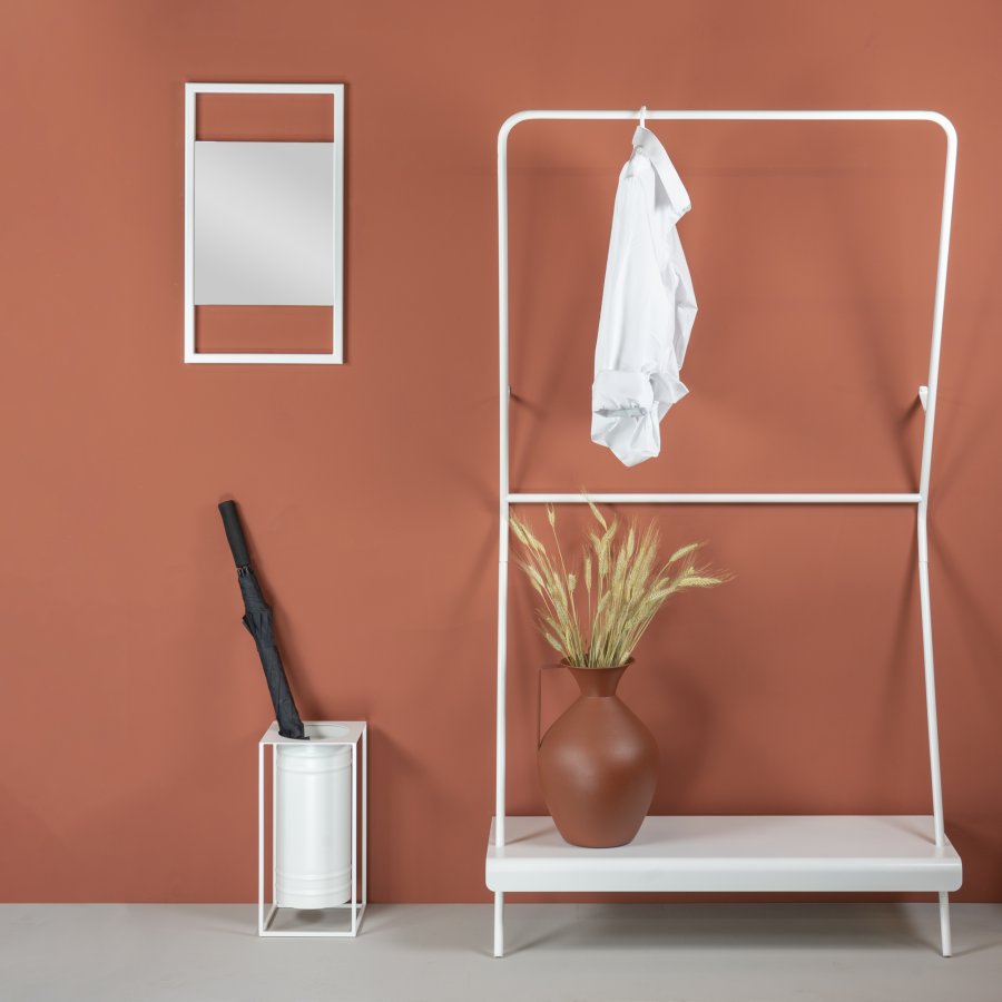 SPINDER DESIGN James tjstativ, m. hylde - hvid stl (B:91,5)