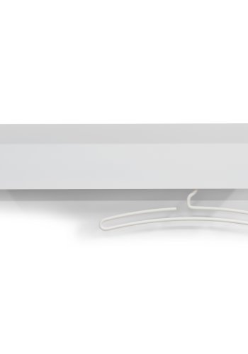 SPINDER DESIGN Chaperone 80 klesstativ, m. 8 kroker - hvitt stl (B:77)